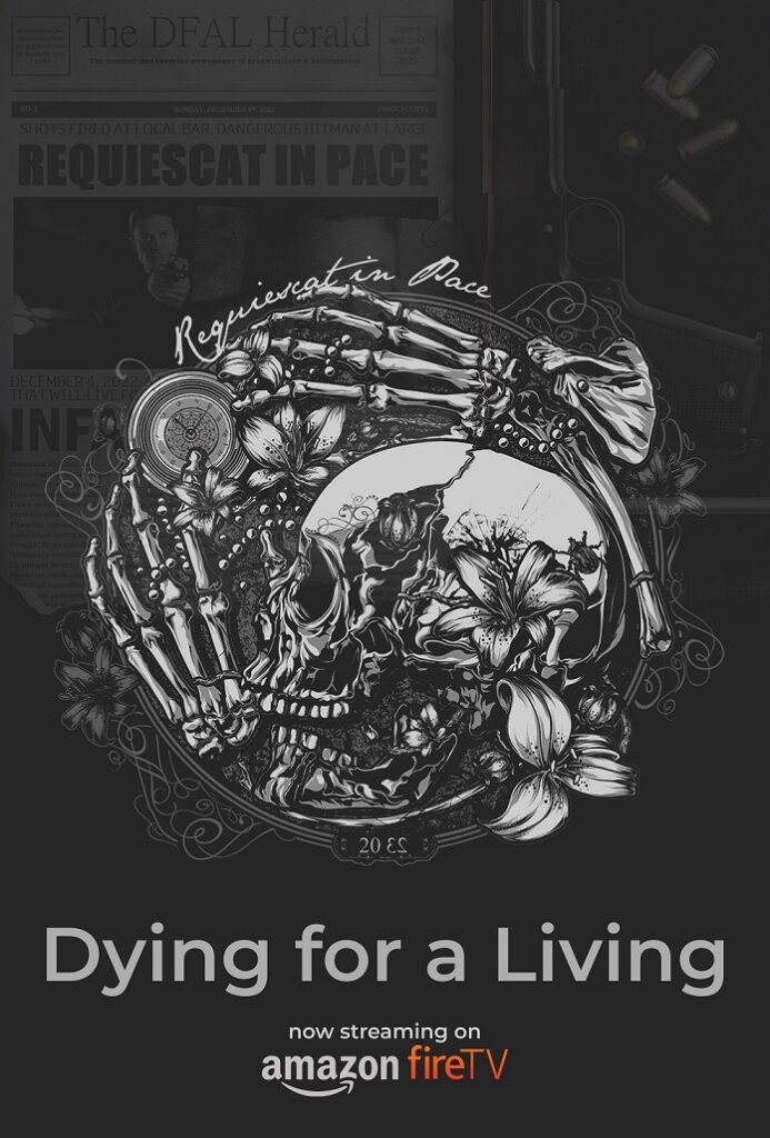 Dying for a Living Official Series Poster - 2023 - amazon fire