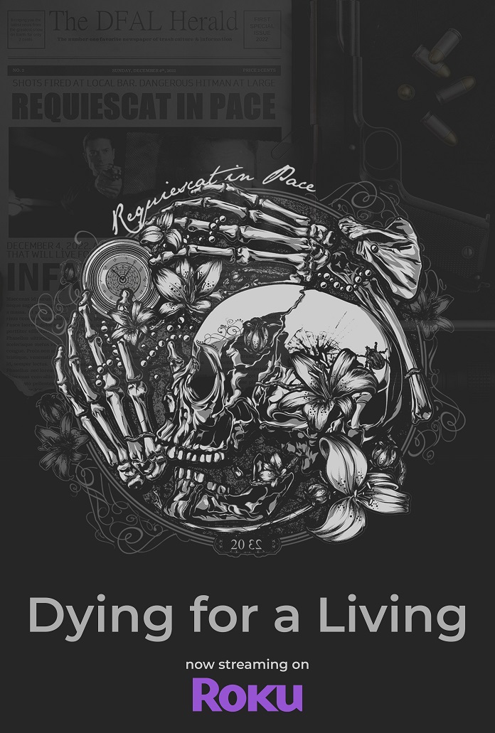 Dying for a Living Official Series Poster - 2023 - roku